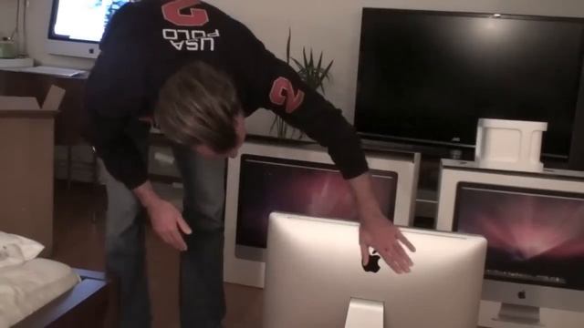 Imac 27 inch 27" unboxing unpacking late 2009 смотреть онлайн