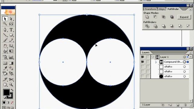Ин-янь. Yin and Yang Illustrator. смотреть онлайн