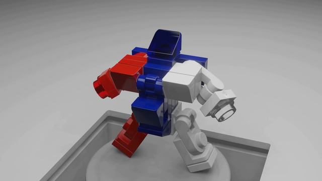 LEGO brick robot transformers tutorial - Fighter Jet transformer Black Pearl смотреть онлайн