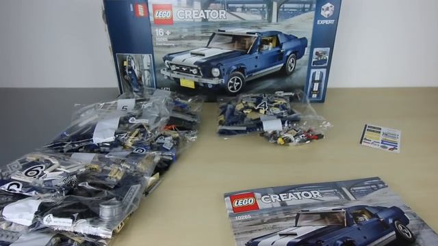 LEGO Creator Expert Ford Mustang 10265: Ausgepackt und erste Gedanken смотреть онлайн