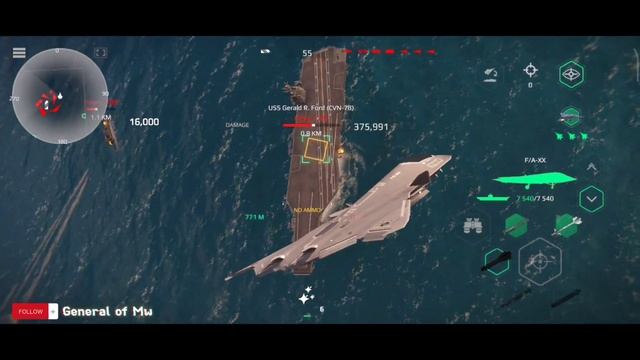F/A-XX Strike Fighter Get Buff!?| Modern Warships смотреть онлайн