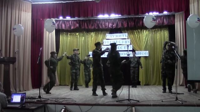 Казачий флешмоб с.Нины смотреть онлайн