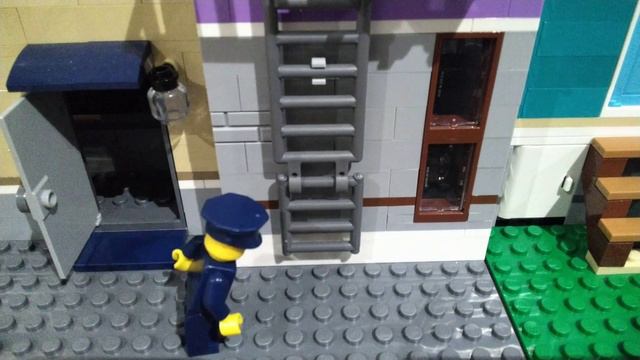 lego police station chase #stopmotionanimation смотреть онлайн