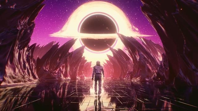 INTERSTELLAR Screensaver - 10 Hours -  Blackhole Loop Animation, 4K Ultra HD