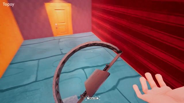 Новый кошмар с баскетбольным мячом Neighbor Beta 1 Способ быстрого прохождения ? смотреть онлайн