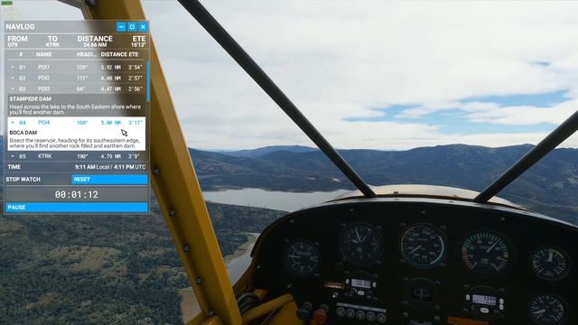 Leg 20, Sierraville to Truckee - Nevada Bush Trip - Savage Cub - Microsoft Flight Simulator 2020 смотреть онлайн