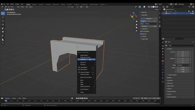 Timelapse - Low poly Forest castle on blender смотреть онлайн