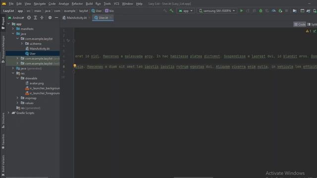 RecyclerView Alternative In Jetpack Compose [LazyColumn] смотреть онлайн