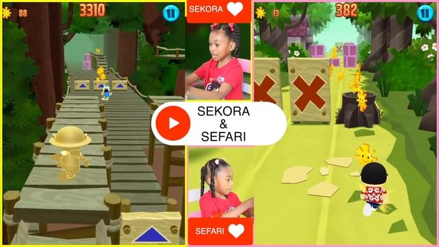 Gamer Girls Sekora And Sefari Play Tag With Ryan | Game Review смотреть онлайн