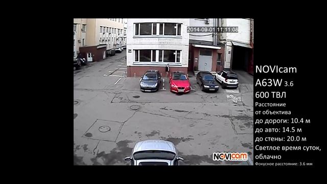 NOVICAM A63W 3.6 мм [день] смотреть онлайн