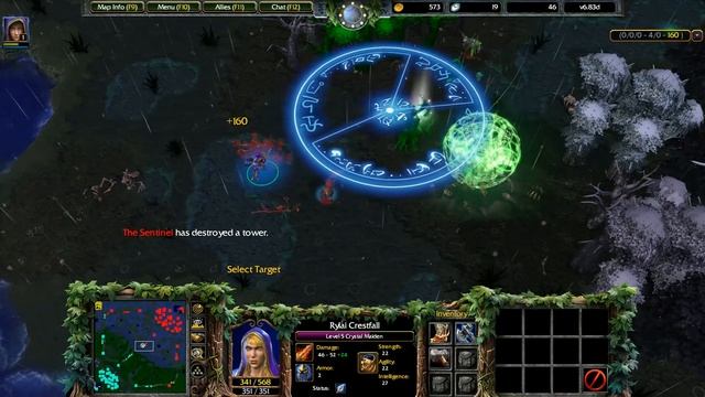 Dota 3 — Warcraft III: REFORGED Defense of the Ancients: Allstars смотреть онлайн