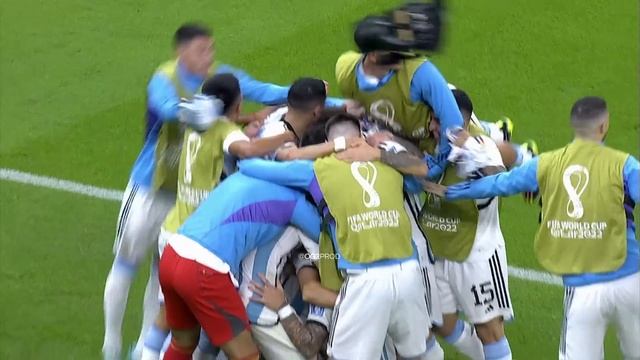 Paulo Dybala Celebrates Win vs Netherlands World Cup 2022 HD смотреть онлайн