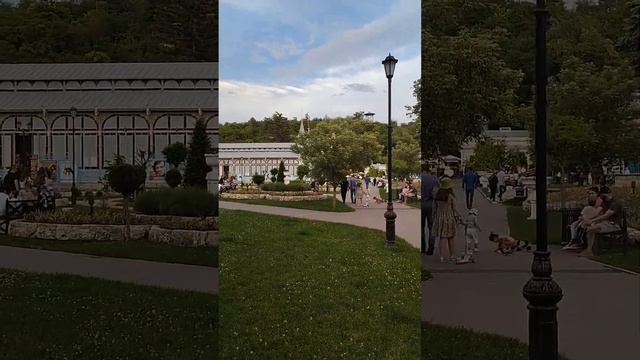 Парк Цветник.Пятигорск. смотреть онлайн