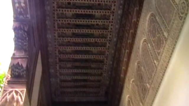 El Bahia Palace, Marrakech, Morocco смотреть онлайн