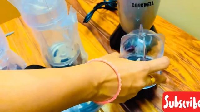 Cookwell Bullet Mixer Grinder,Blender, 600W, Push + Knob Modes(5 Jars,3 Blades, Silver) @Cook_Well смотреть онлайн