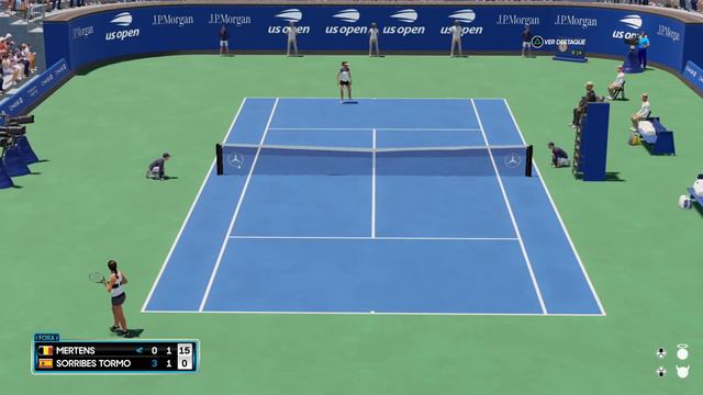 Elisa Mertens vs Sara Sorribes Tormo | WTA Us Open Live Gameplay смотреть онлайн
