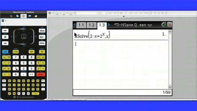 TI-NSpire Quick Tip #16 - Solve System of Non-Linear Equations смотреть онлайн