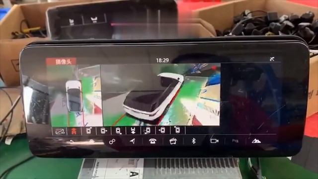 Euronavigate 360 degree panoramic view 3D bird-eye car cameras for android and original head units смотреть онлайн