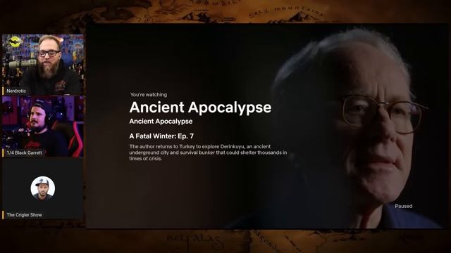 Ancient Apocalypse Review PART 2 w/ Adam Crigler and 1/4 Black Garrett смотреть онлайн