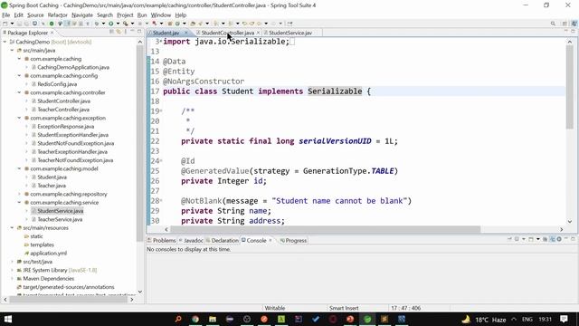 Spring Boot Caching with Redis смотреть онлайн