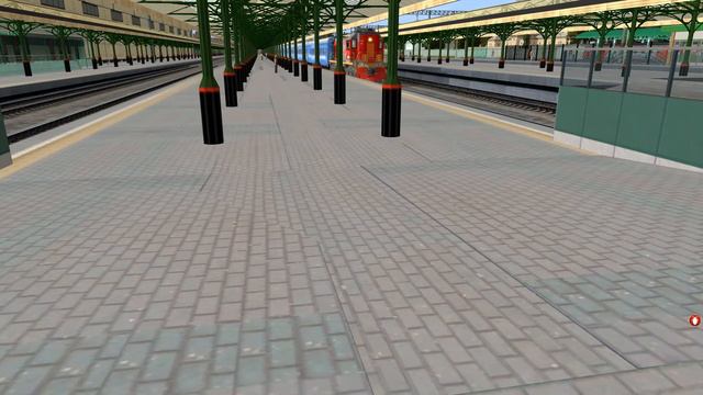 Прибытие поезда 2 Минск-Москва и отпр. электрички ЭД4М Москва-Вязьма смотреть онлайн