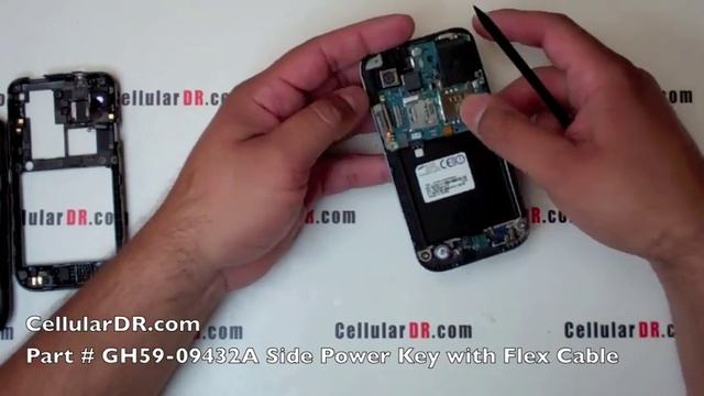 Samsung SGH-T959v Repair Video Tmobile Galaxy S 4G Disassembly Take Apart смотреть онлайн
