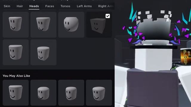 Roblox | Faceless head glitch! Short смотреть онлайн