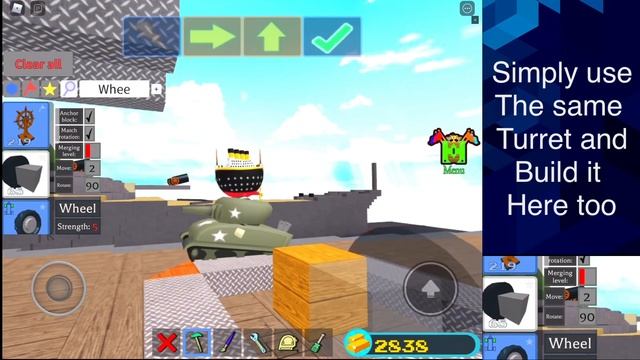 Bismarck Battleship Tutorial | ROBLOX BUILD A BOAT FOR TREASURE смотреть онлайн
