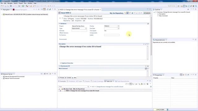 NaturalONE & DevOps Tutorials - Project and Change Management смотреть онлайн