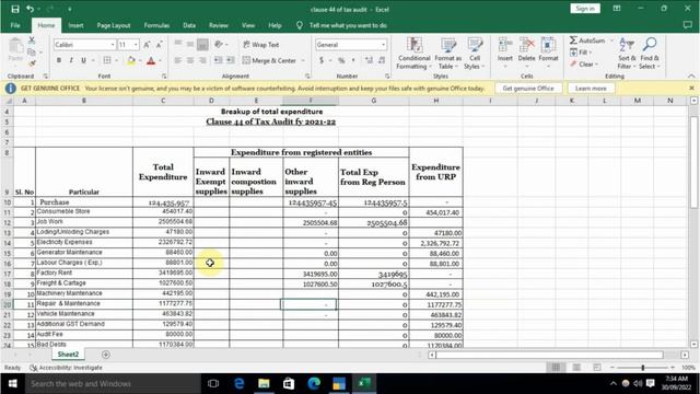 Clause 44 Report for Tax Audit in Tally Prime | How to extract Clause 44 data from Tally смотреть онлайн