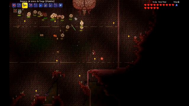 Terraria 1.3.4.1 Brain of Cthulhu Expert Mode смотреть онлайн