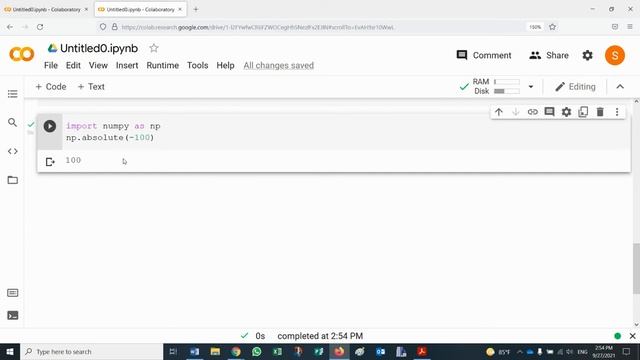 Python: Numpy with Colab смотреть онлайн