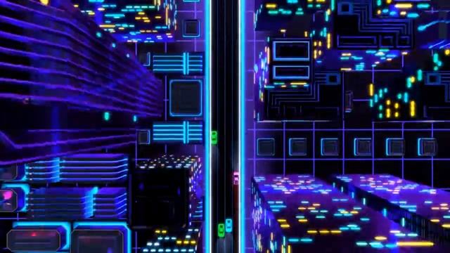 Неоновый KaMaZ мчится в Neon Drive! #1 смотреть онлайн