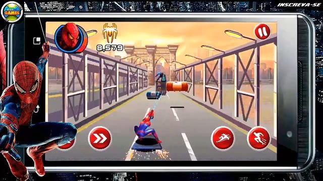 The Amazing Spider Man Mobile Parte #8 Java Game Touch смотреть онлайн