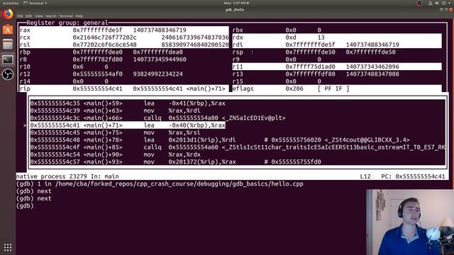 C++ Crash Course: Intro to GDB смотреть онлайн