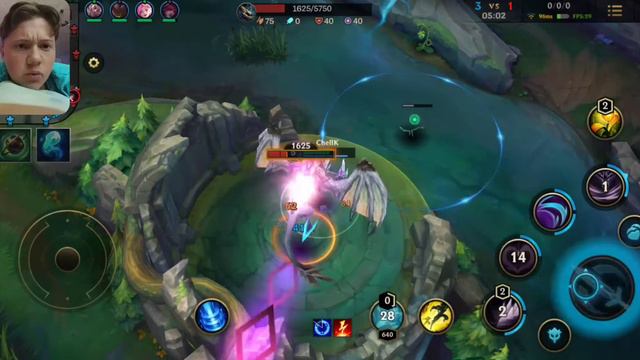 League of Legends WildRift🤪Играю за Эвелинн !? Мы все таки смогли победить смотреть онлайн