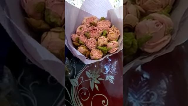 Букеты из зефирных цветов смотреть онлайн