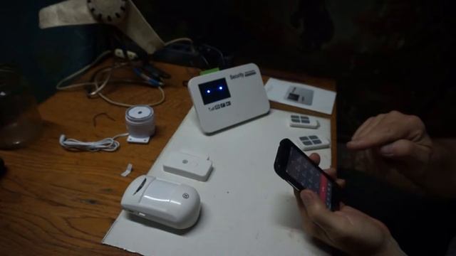 Беспроводная GSM сигнализации. Обзор, настройка. Из Китая. смотреть онлайн