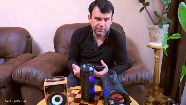 Блютус Колонки.Тест и сравнение. смотреть онлайн