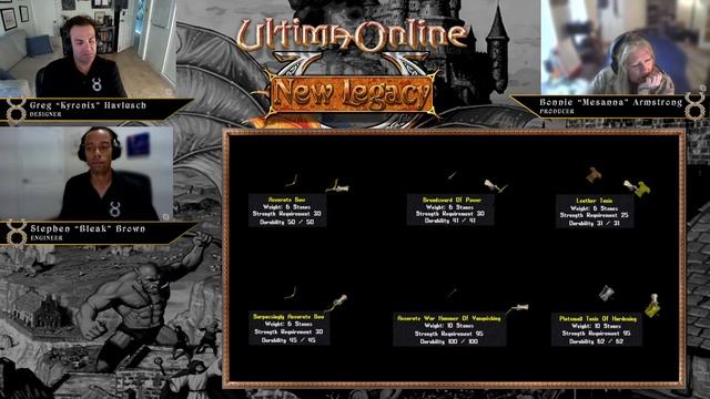 Ultima Online: Live & New Legacy Dev Update