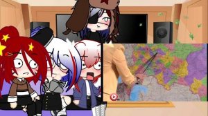 Реакция стран на "Карту России " (Паша Воля)