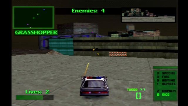 Twisted Metal 2 Outlaw 2 Tournament Playthrough HD смотреть онлайн