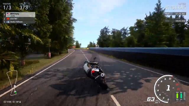 Ride 4_20230507..'03 Suzuki GSX-R 1000 (K3) gameplay and replay @ Imatranajo смотреть онлайн