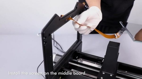 ELEGOO SATURN 3 ULTRA 3D Printer | How to replace the LCD screen