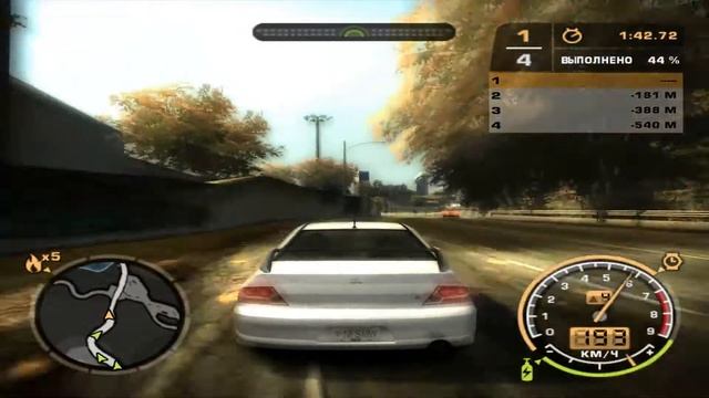 Всё новое — это хорошо забытое старое №18. NFS Most Wanted. Белый Mitsubishi Lancer. смотреть онлайн