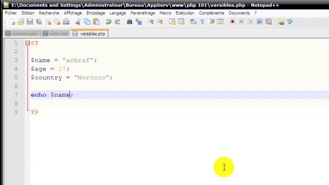Tutorial php 4 variables rules YouTube смотреть онлайн