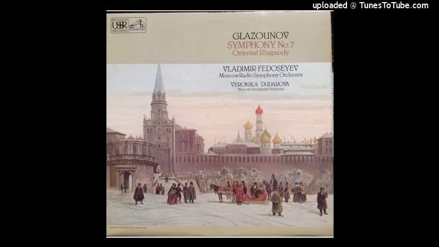 Alexander Glazunov : Oriental Rhapsody for orchestra Op. 29 (1889) смотреть онлайн