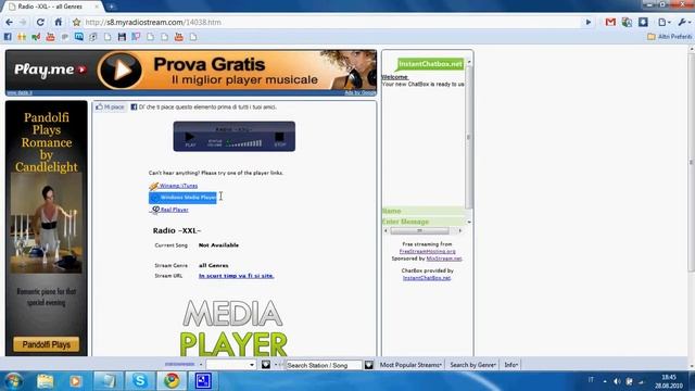 Cum sa asculti Radio -XXL- cu Window media player - tutorial. смотреть онлайн