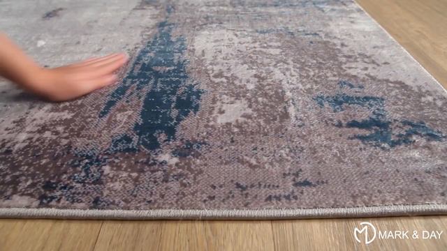 Dole Modern Medium Gray Area Rug смотреть онлайн