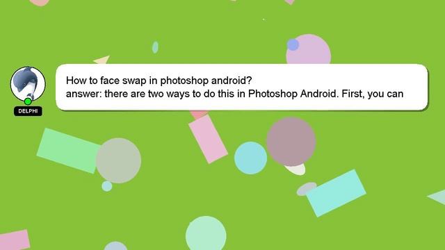 How to face swap in photoshop android? смотреть онлайн